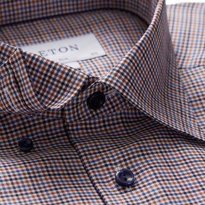 Eton Sweden luxury beautiful shirt 15.75/40 NWT285